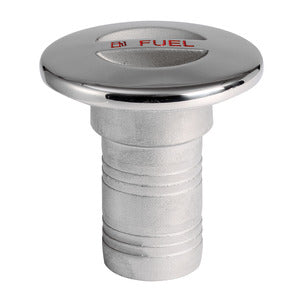 FUEL deck plug cast mirror polished AISI316 38 mm