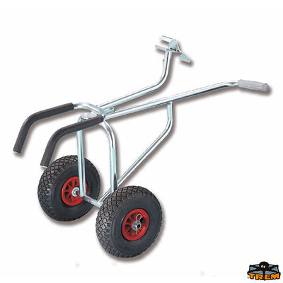 Articulated trolley for front transport of rubber boats Trem O0826110