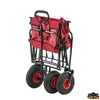 Folding trolley Kanguro Plus 130x50 height 120 mm - Open dimensions 130x50x120 cm H - Closed dimensions 23x50x110 cm H [O0050130]