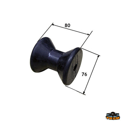 PVC central roller Trem O0809001