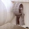 Pair of stern wheels for tender 100x270 mm - Open dimensions 100x270 mm [O0836034]