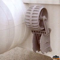 Pair of stern wheels for tender 100x270 mm - Open dimensions 100x270 mm [O0836034]