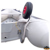 Stern wheels for Honda rubber boats folding model - HONWAVE model >2021 - Tube Ø mm 30 - Wheels Ø 260 mm - H mm600 [O0836045]