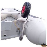 Stern wheels for Honda rubber boats folding model - HONWAVE model >2021 - Tube Ø mm 30 - Wheels Ø 260 mm - H mm600 [O0836045]
