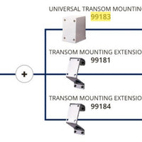 Garelick Transom Mount Block 3 in