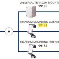 Garelick Transom Mount Ext 2 in