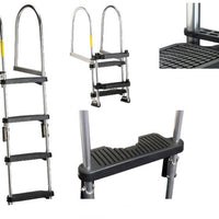 Garelick 2-4 Premium Folding Pontoon Ladder