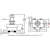 R&D Flexible Engine Mount for Cummins Engines (120-415LBS)