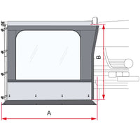 Fiamma Side W Pro Van F43 300 (08980A01-)