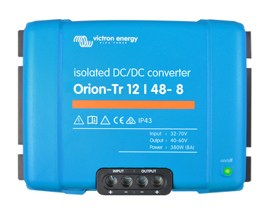 Orion-Tr 12/48-8A (380W) Isolated DC-DC converter
