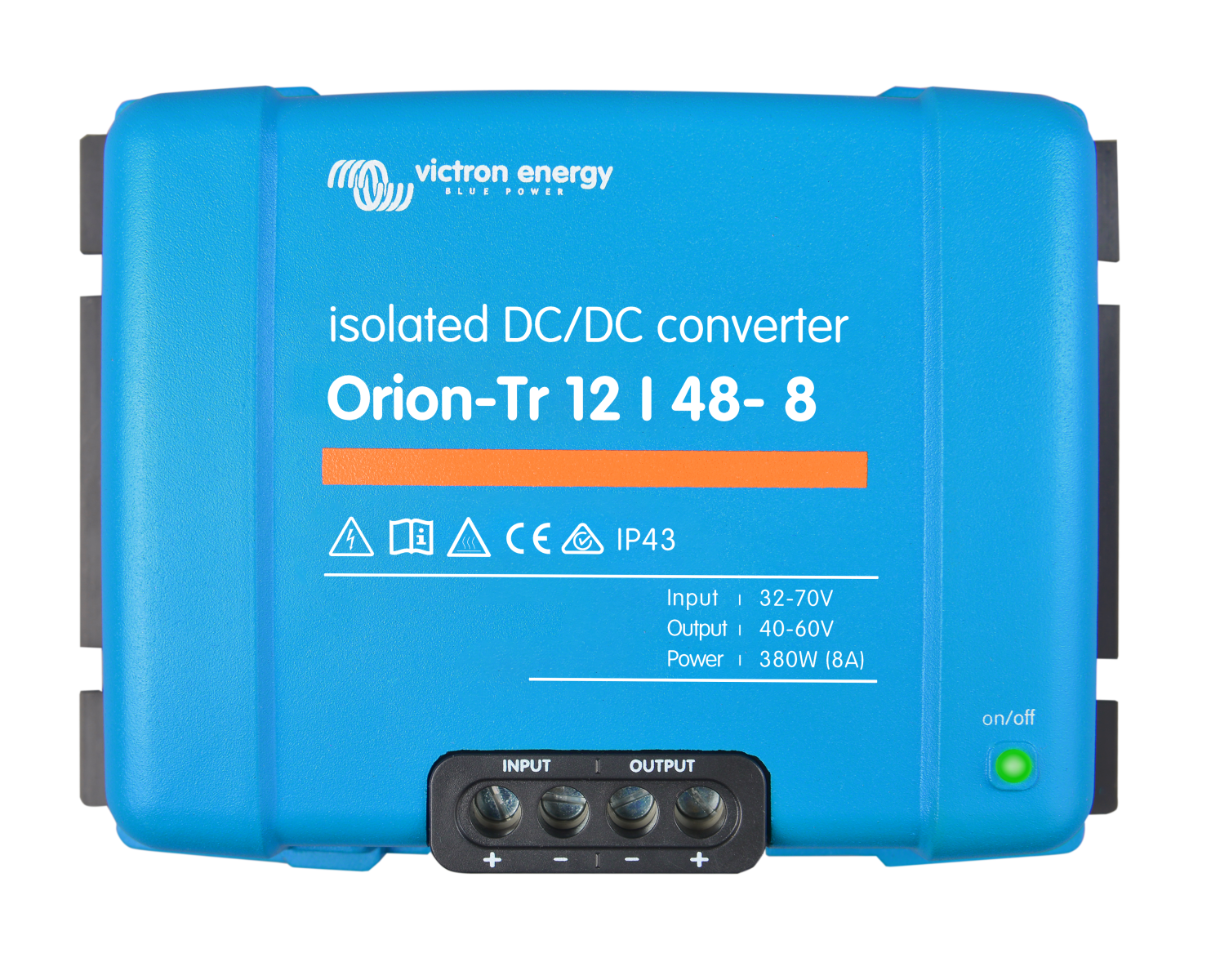 Orion-Tr 12/48-8A (380W) Isolated DC-DC converter