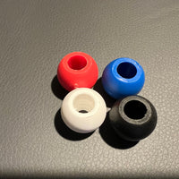Pack of 4 x 20mm od ball stoppers for rope or shock cord