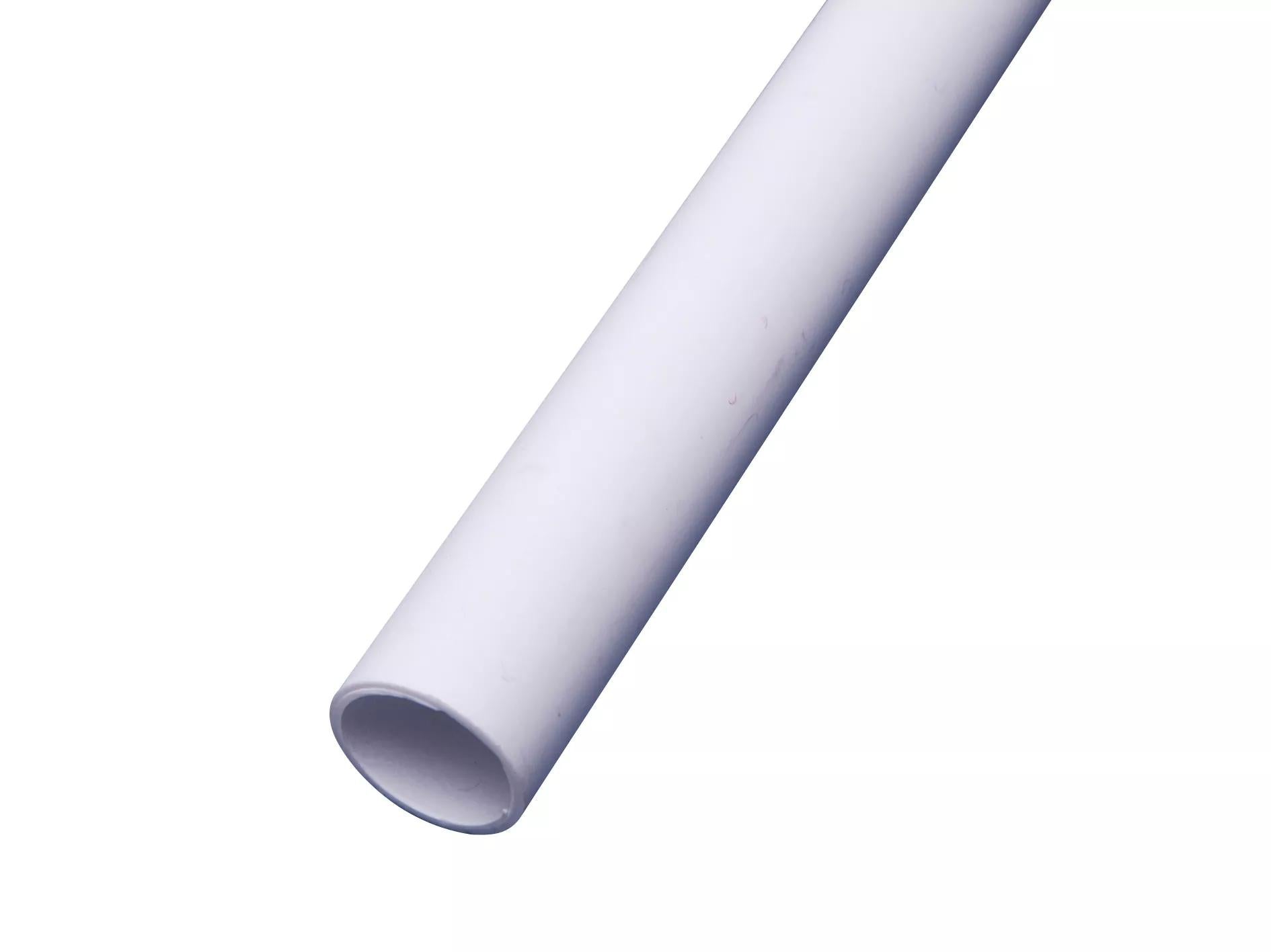 Osma Overflow Pipe White 21.5mm x 3M