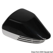 Diaphragm horn black + chromed ABS 12 V