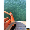 Inflatable watertight backpack Shark 28 Lt - Dimensions 760x400 mm - Liters 35 - Color Signal Orange [B0770028]