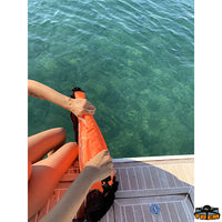 Inflatable watertight backpack Shark 28 Lt - Dimensions 760x400 mm - Liters 35 - Color Signal Orange [B0770028]