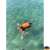 Inflatable watertight backpack Shark 28 Lt - Dimensions 760x400 mm - Liters 35 - Color Signal Orange [B0770028]