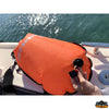 Inflatable watertight backpack Shark 28 Lt - Dimensions 760x400 mm - Liters 35 - Color Signal Orange [B0770028]