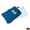 Document pouch NEOFEND in neoprene blue color 31x22 cm - Blue colour - Dimensions 310x220 mm [D1022031]