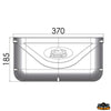 Object holder pocket white color - White colour - Wall pocket model [D1074370]