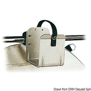 Bracket for horseshoe buoy