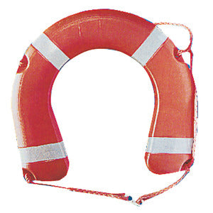 Horseshoe lifebuoy conforming to Ministerial Decree 385/99