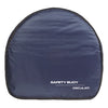 Blue bag for horseshoe lifebuoy