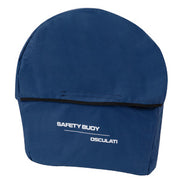 Horseshoe lifebuoy w/ blue cover