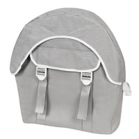 Horseshoe lifebuoy w/ grey cover