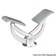 Removable double offset holder for tender