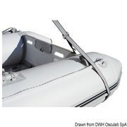 3-arm dinghy lift system + 2 straps