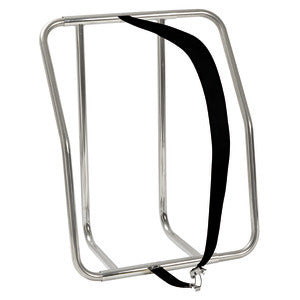 Vertical liferaft holder