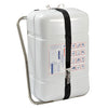 Vertical liferaft holder