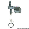 Liferaft hydrostatic hook