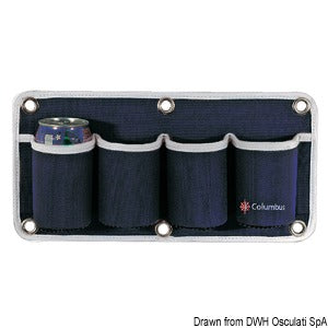 COLUMBUS 2-place holder pouch