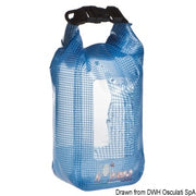 Amphibious watertight light blue bag