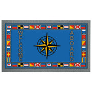 Format antiskid doormat 50 x 80 cm Windrose