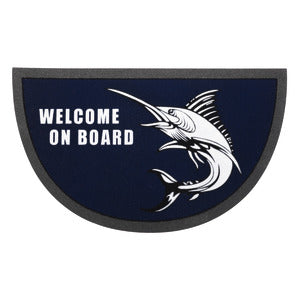 Format antiskid semi-circ. doormat 40x68 cm Marlin