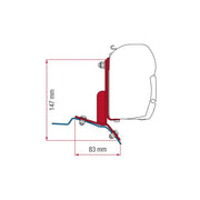 Fiamma Adapter Kit Ford Custom (98655Z112)
