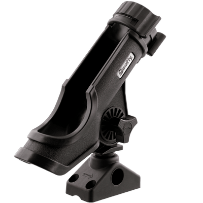 Scotty Powerlock Rod Holder, Black and Side Deck Mount 241