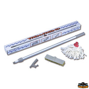 Washing kit 4 pieces composed of: boat hook - cotton brush - scrubbing brush - telescopic pole Trem R3803381
