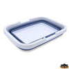 Rectangular folding bucket capacity 15 Lt - Capacity 15 litres - Open 380x285x170 mm - Closed 380x285x50 mm [P0015380]