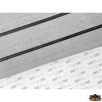Self-adhesive teak effect EVA deck and deck covering teak grey colour - Grey colour - Thickness 6 mm - Dimensions 2400x1200 mm - Density kg/m³180 [E4879750]