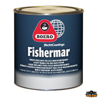 Fishermar mono component alkyd glossy topcoat Trem E7975250