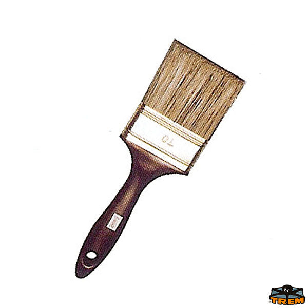 Flat brush for enamels and paints Trem E2950330
