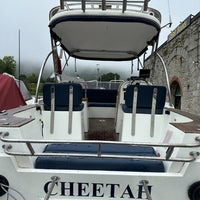 Thai Cat  7m Power Catamaran Twin 30hp Mariner Large Bespoke Road Trailer Plus Plus