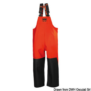 HH Storm Rain BIB trousers orange/black XXL