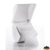 Toilet paper stand waterproof white color 130x150 mm - Dimensions 130x150 mm [Z1813150]