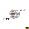 Shower hose adapter from 3/8" to 1/2" Trem N0112241