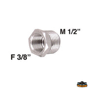 Shower hose adapter from 3/8" to 1/2" Trem N0112241